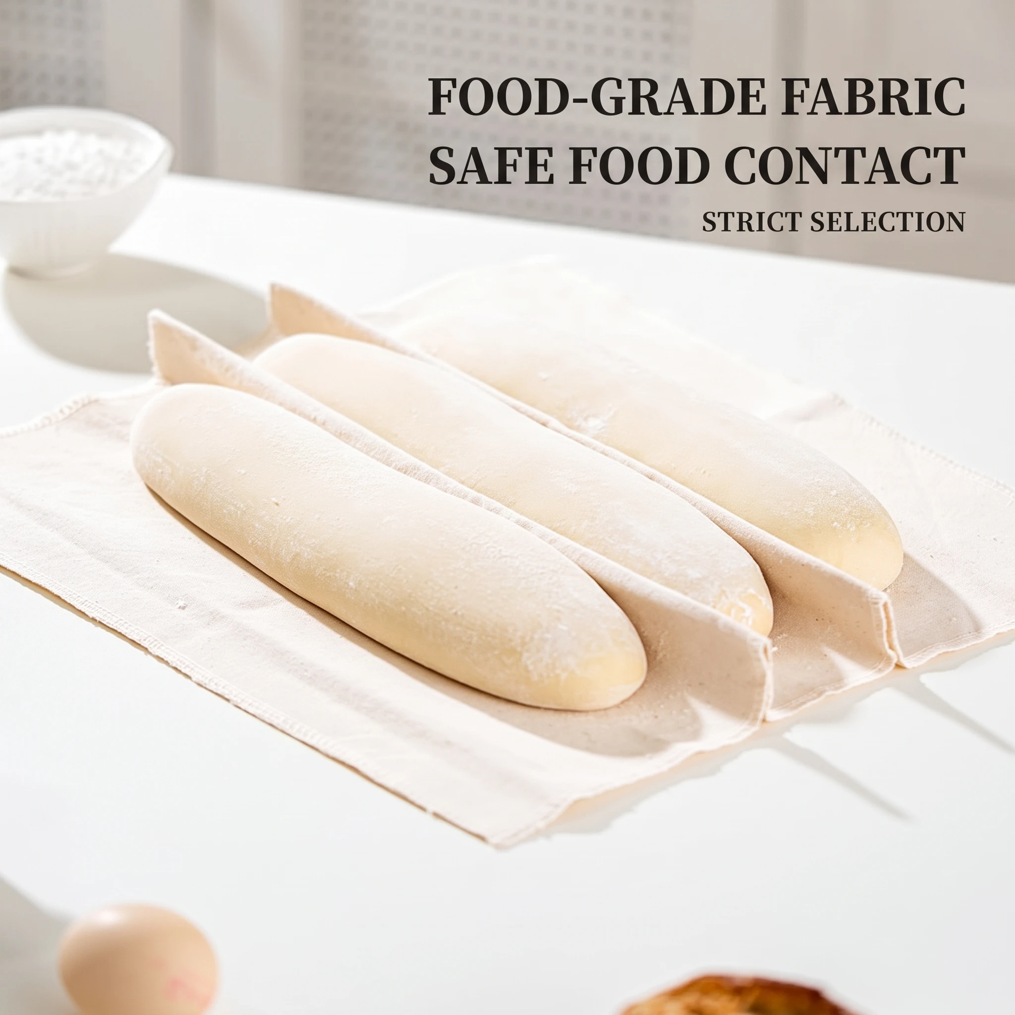 Dough fermented cloth Chabata thickened bread baguette European bag wake up hair cover canvas baking special mold tool