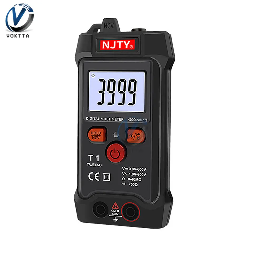 

AC/DC Voltmeter Ammeter Tester Digital Multimeter High Precision Voltage Current Detector Pen Auto Capacitance OHm NCV Tester