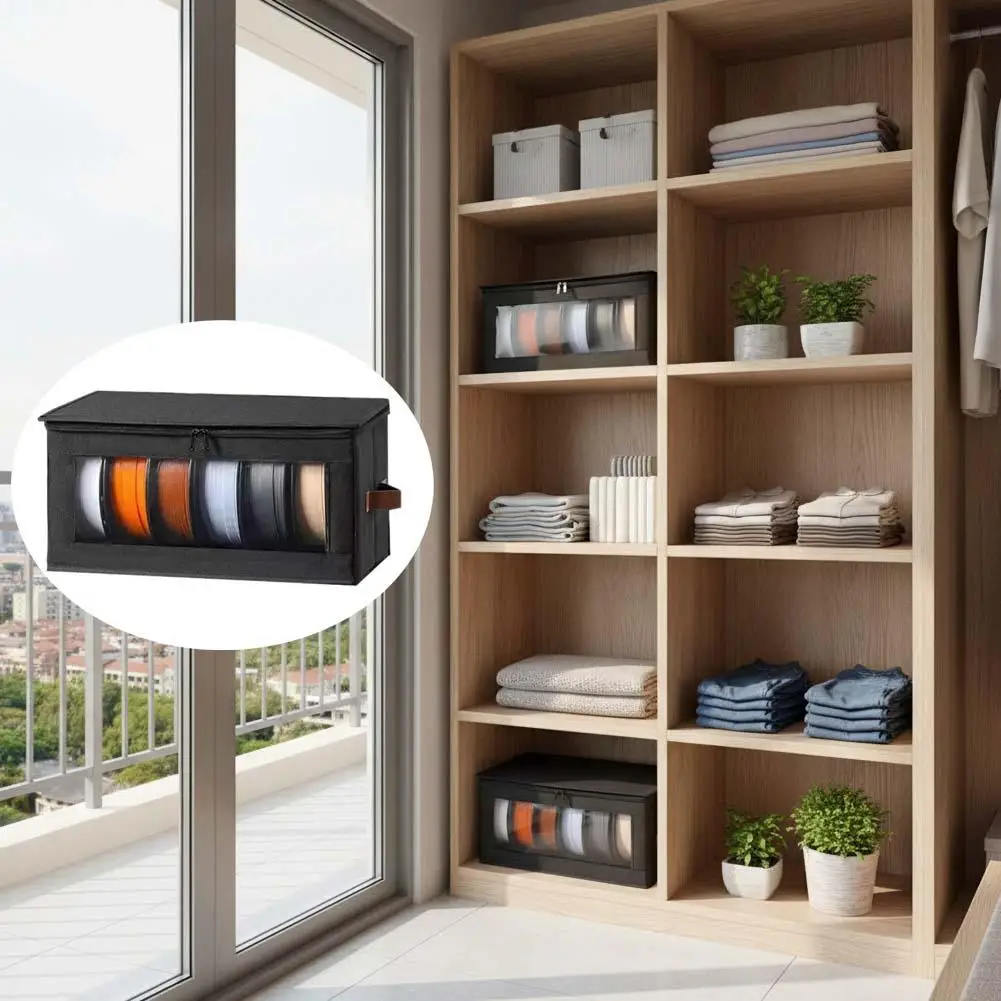 Foldable Filament Dustproof Storage Box With Clear Window 3D Printer Filament Holder Non-Woven Rack For Home Office