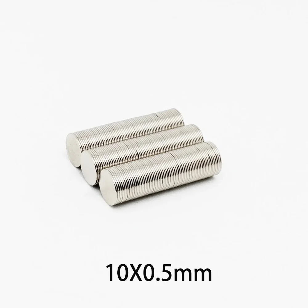 10x0.5 mm  Mini Small Round Magnet 10x0.5mm Powerful  Magnets 10*0.5 mm For Home Refrigerators, Offices DIY