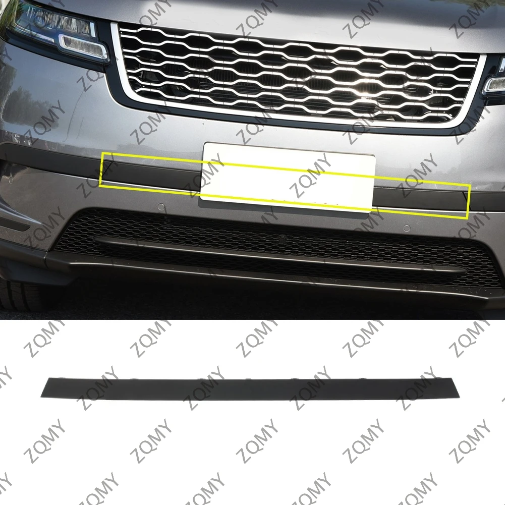 Car Front Bumper Center Molding Cover Decoration Trim For Land Rover Range Rover Velar Base/S/SE Model 2018 2019-2021 LR093507