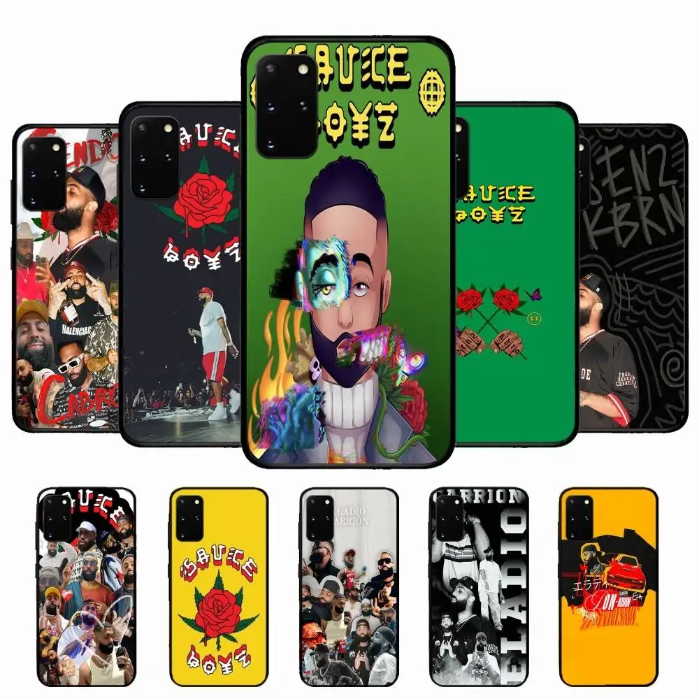 E-Eladio C-Carrion Sauce-funda de teléfono para Samsung S 24 Fe 25 Ultra Plus 20 Lite 21 30 22 23 24 22 Ultra 5G Fundas