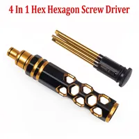 4 In 1 Hex Screw Driver Screwdriver Set 1.5mm 2.0mm 2.5mm 3.0mm Hexagon Tool For FPV Racing Drone Heli Airplane Car Boat RC Part