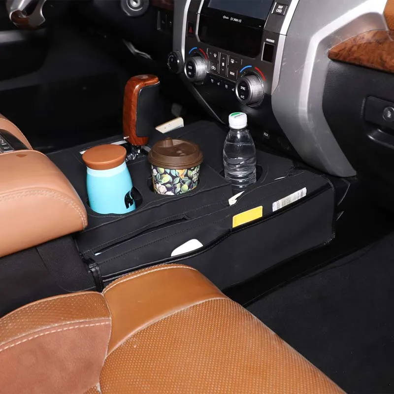 

For Toyota Tundra 2007-2021 Black Car Central Control Protection Cover Sticker Car Interior Protection Accessories 1Pcs
