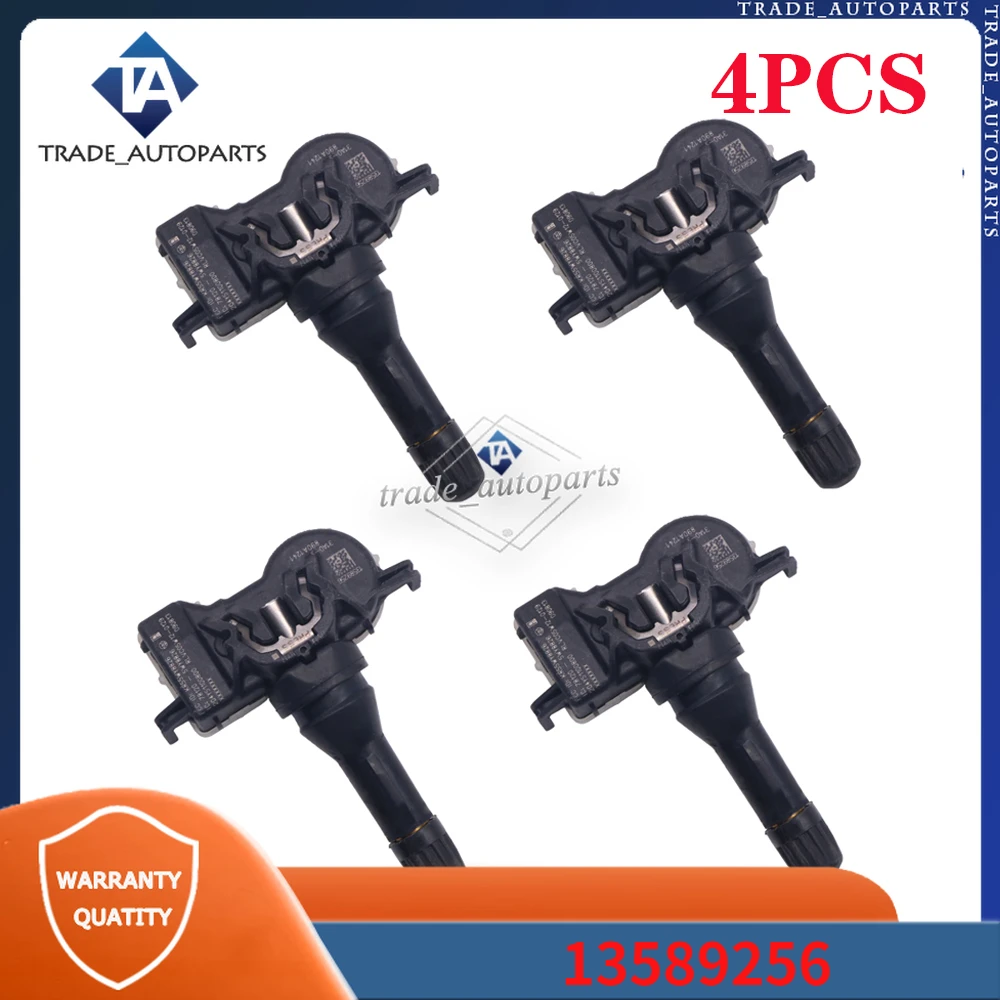 13589256 Tire Sensor 4PCS For GMC ACADIA BUICK ENCLAVE CADILLAC CT6 CTS CHEVROLET CAMARO VOLT TPMS TYRE PRESSURE MONITOR SYSTEM