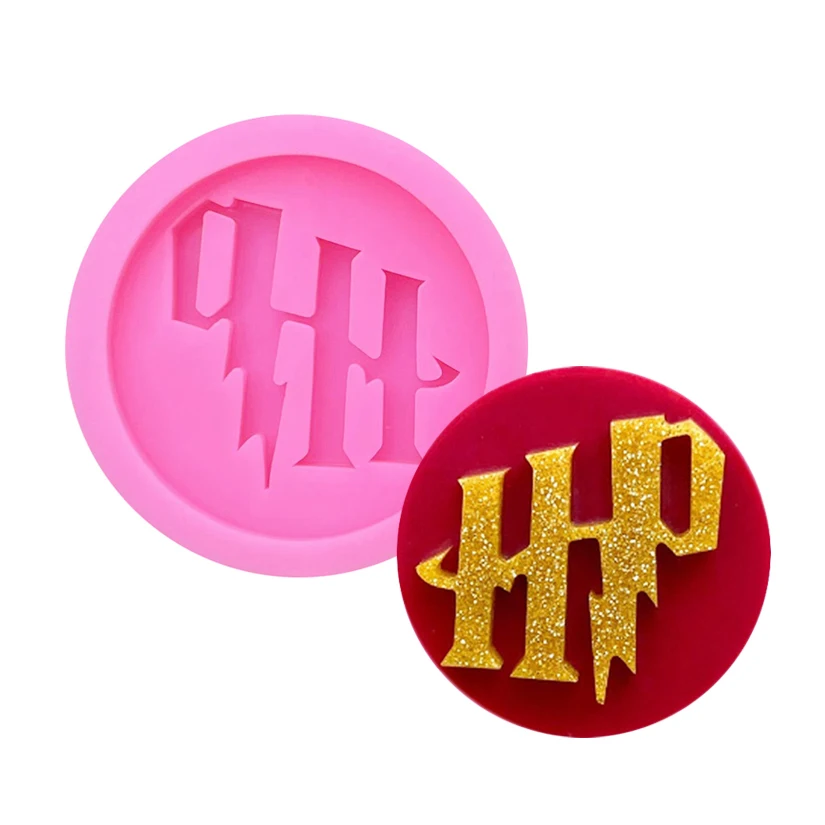 Halloween Letter Silicone Mold Sugarcraft Cupcake Chocolate Baking Mould Fondant Cake Decorating Tools