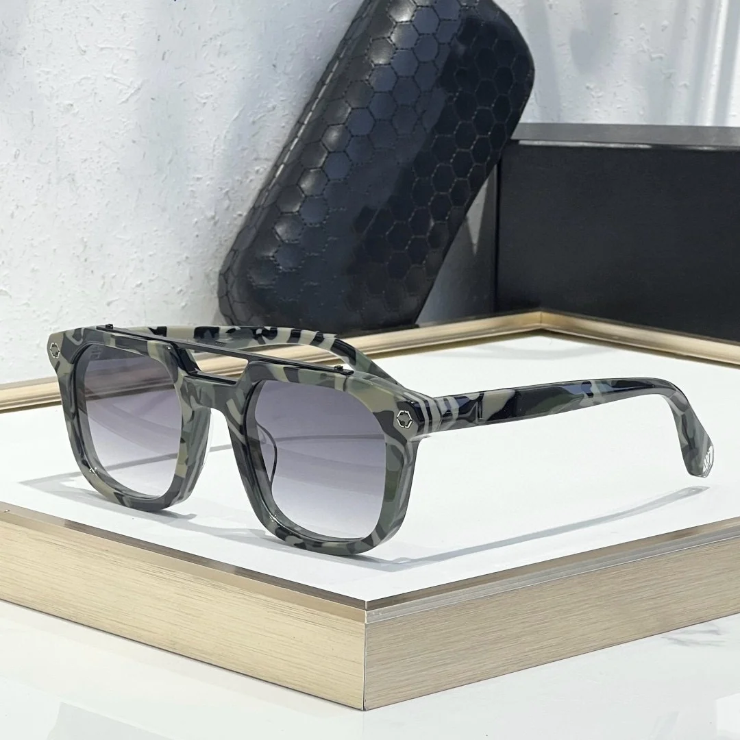 SPP001 Square Alloy Original Brands Fashion Classic Women's Sunglasses Trendy Designer Outdoor Men's Sunglasses with Case