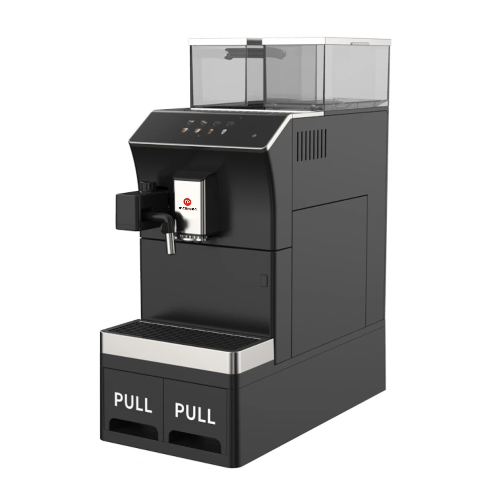 

Mcilpoog WS101+3 Business super automatic coffee machine Touch screen to quickly make coffee with one touch