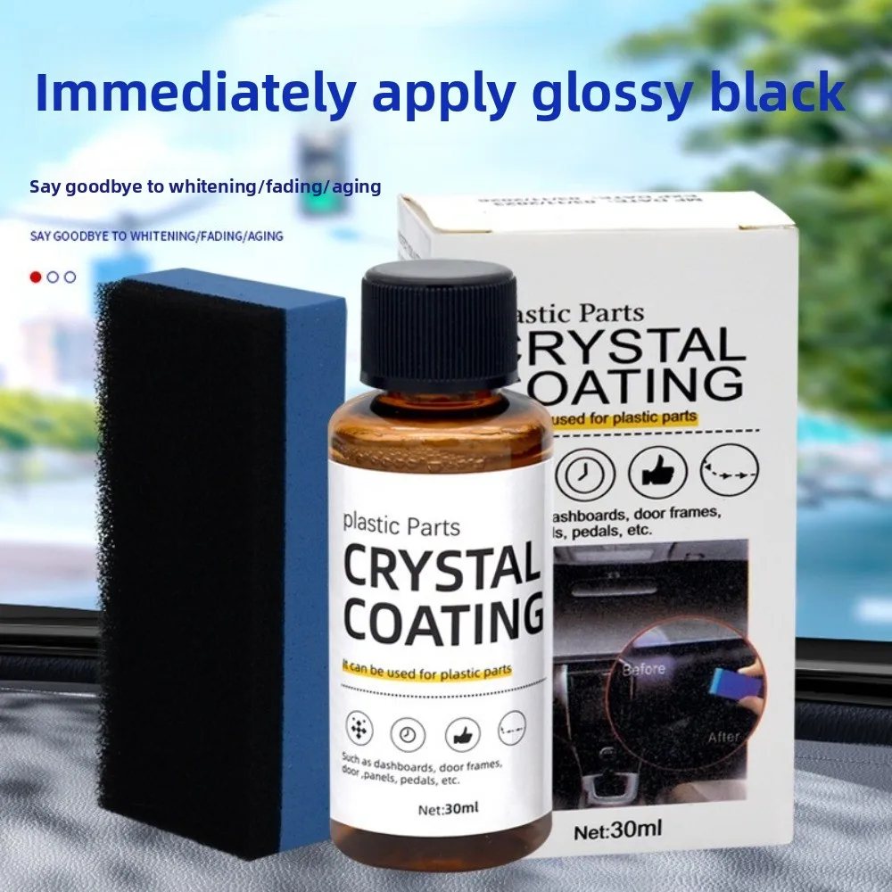 Durable Crystal Coating Refurbishing Coating Electroplating Plastic Restorer Waterproof Automotive Coatings for Car Maintenance