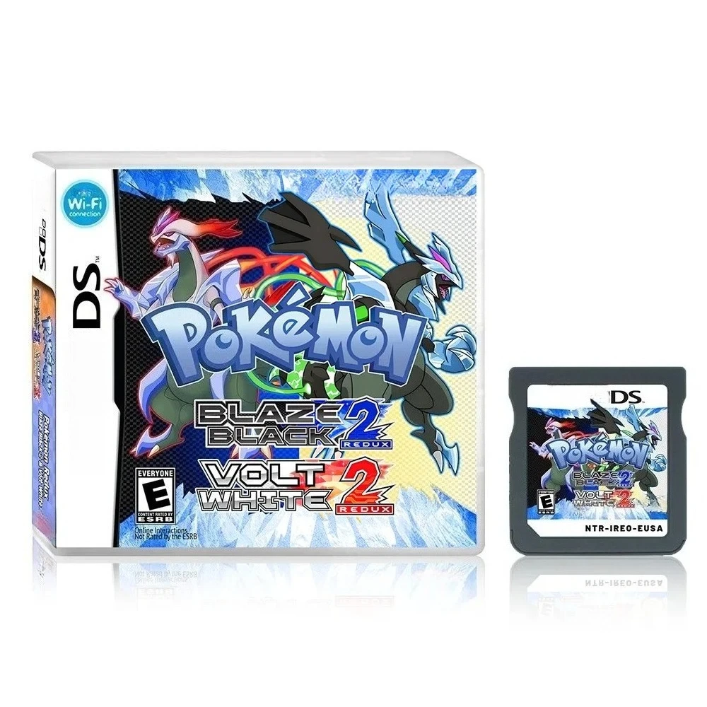 

NDS Game Card RPG Pokémon Blaze Black 2 Ultimate Edition & Volt White 2 Ultimate Edition English Game
