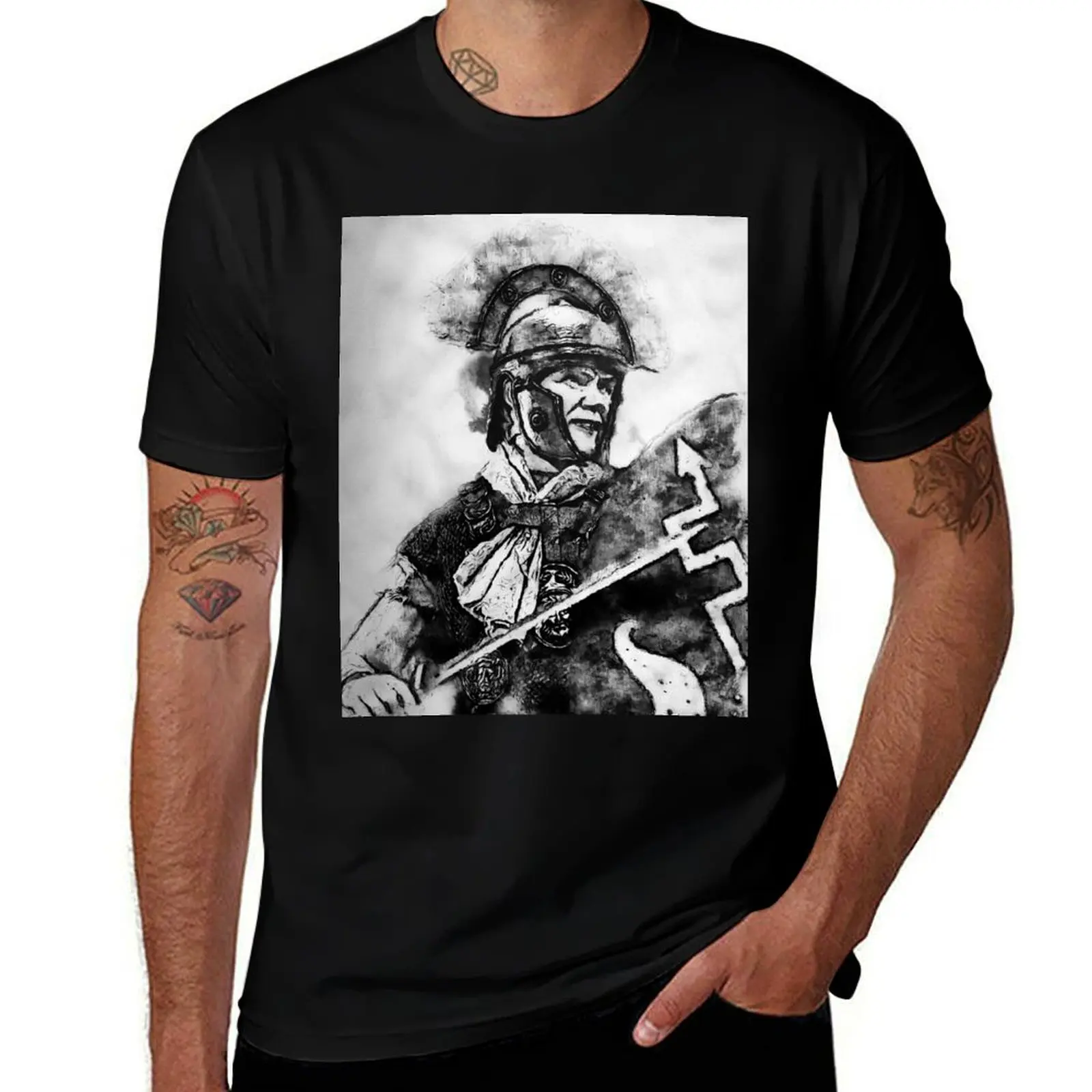 Roman Legionary T-Shirt Lightweight Casual Summer T-Shirt