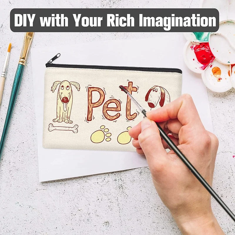 حقيبة أقلام رصاص بسحاب لتنظيم التخزين ، حقيبة أقلام رصاص ، لوازم مكتبية ، 21 عبوة