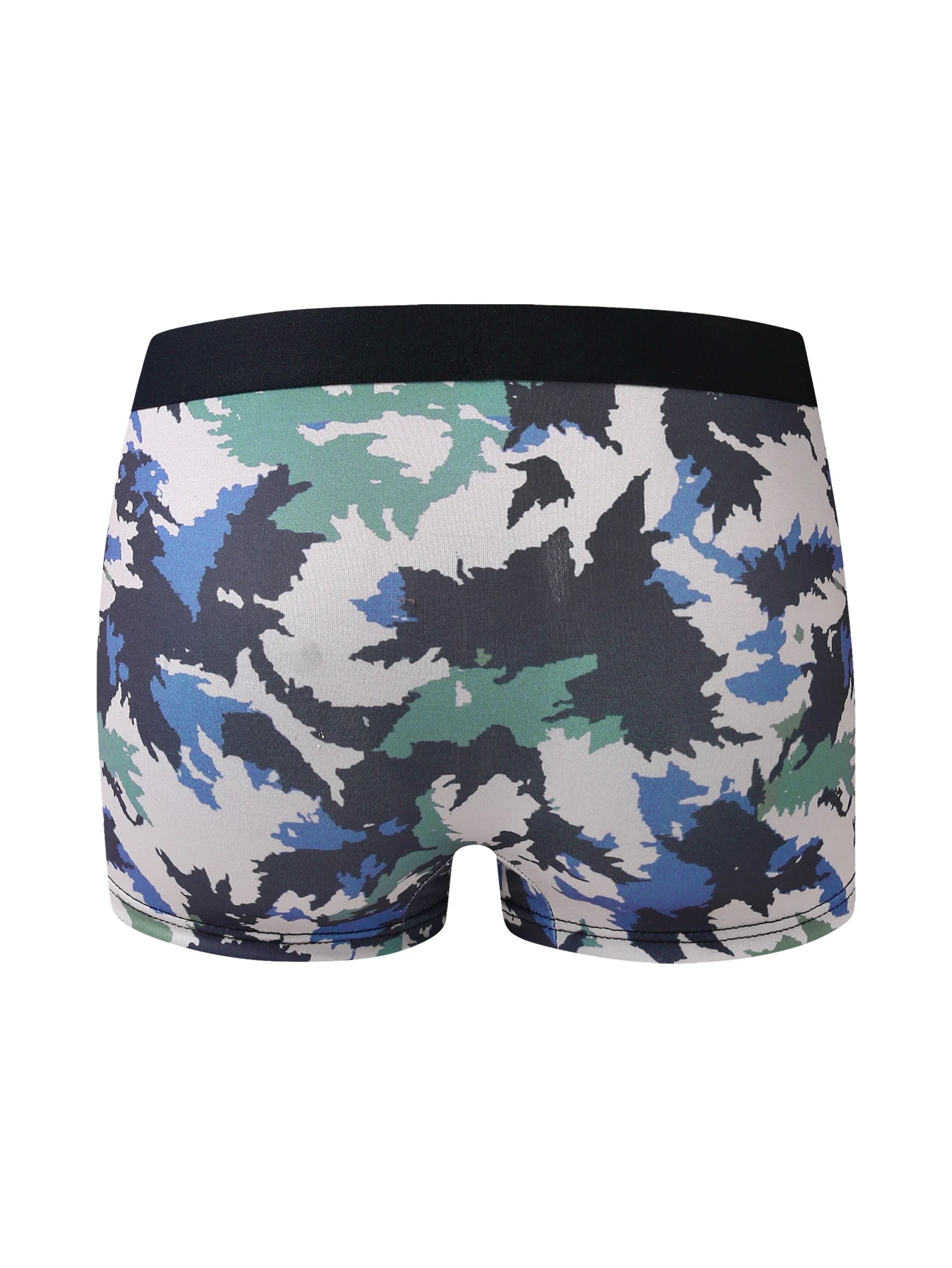 12-Pack Men's Boxer Shorts Camouflage Cartoon Graffiti Print Youth Fashion Waist Casual Shorts Multiple Colors Random Delivery
