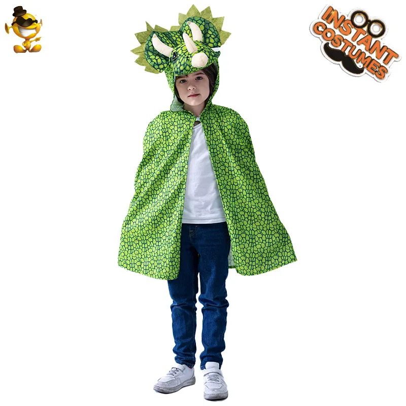 Funny Children's Dinosaur Cape Party Costumes Stage Performance Party Cosplay Halloween Props