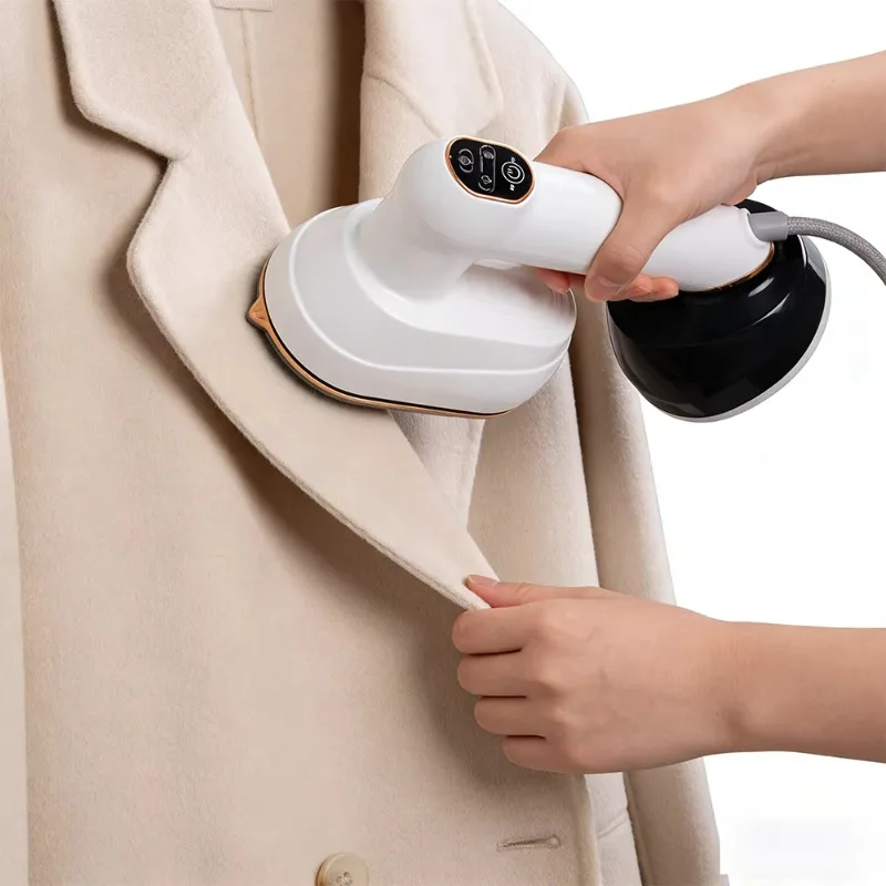 

Портативный электрический отпариватель для одежды с резервуаром для воды, 3-скоростной ручной паровой утюг для использования в отелях и автомобилях