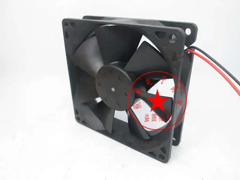 Nidec C34422-16 DC 12V 0.4A 90x90x25mm 2-Wire Server Cooling Fan