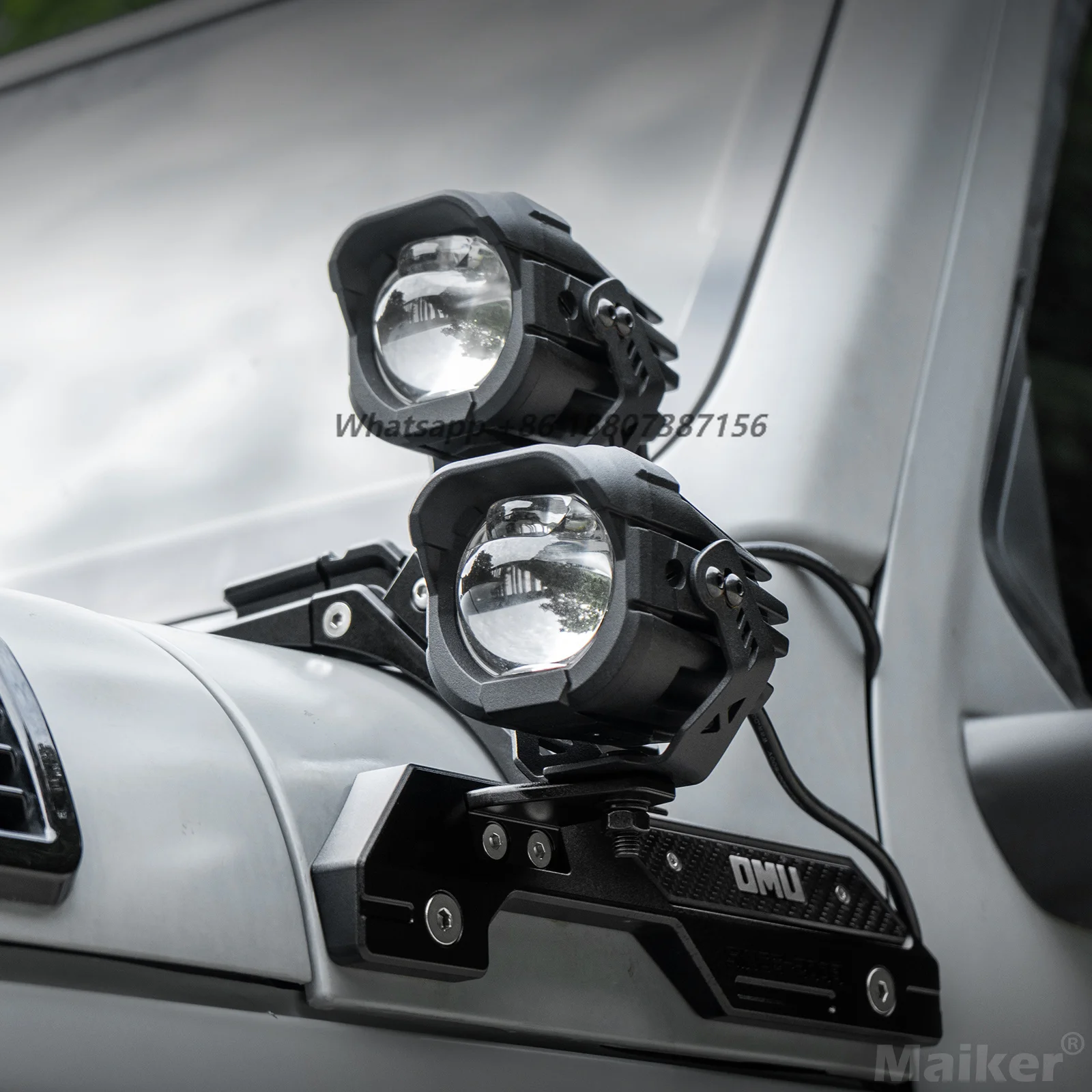 

OMU Series Hight Low Bean Switchable A-Pillar Spot Light for Wrangler Accessories Auto Lighting System