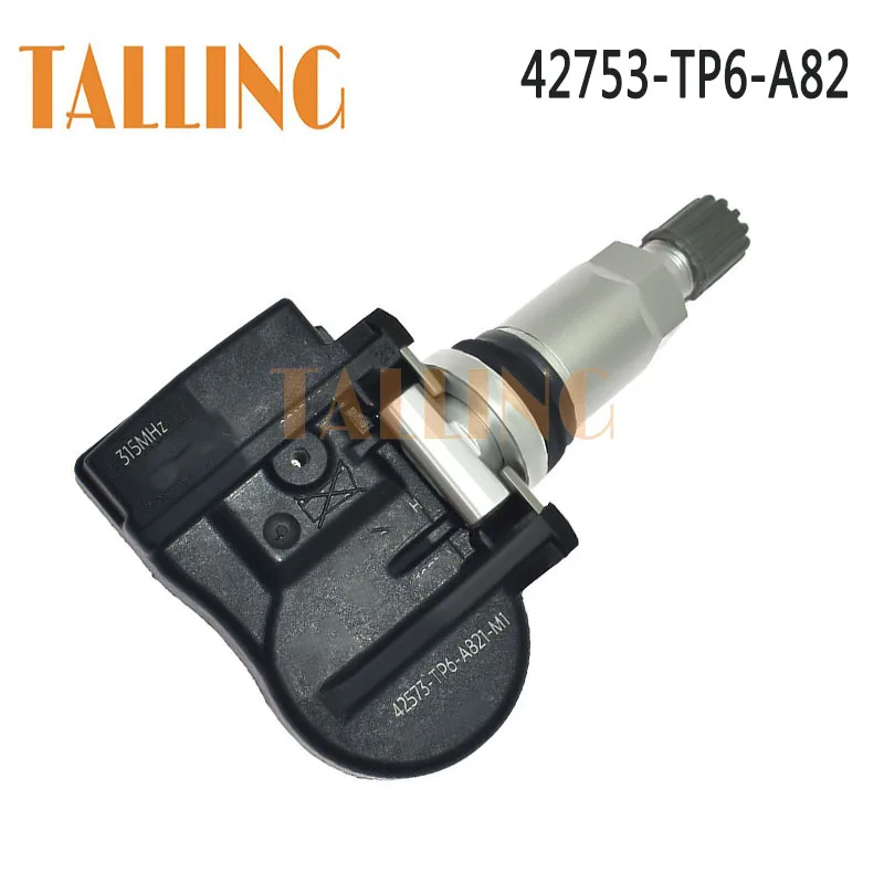 42753-TP6-A82 4Pcs TPMS Tire Pressure Sensor for Honda Accord Crosstour 3.5L V6 2010-2015 CR-V 2.4L 2012 2013 315MHZ 42753TP6A82