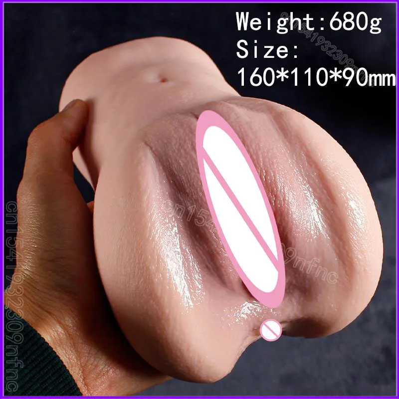 3D Realistic Vagina Pocket Pussy Artificial Vagina Mouth Silicone Adult Sex toys for Men Male Masturbator Cup Erotic Sex Shop