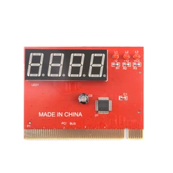 4 Digit PC Computer Mother Board Debug Post Card PCI Motherboard Diagnostic Analyzer Tester Electronic PCB Board Module