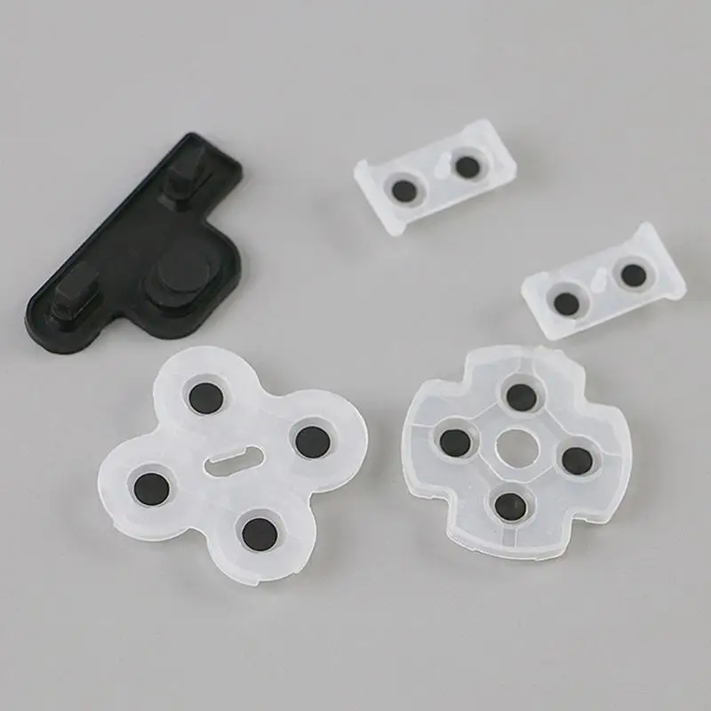 G7NE BORRACHA CONDUTIVA 5PCS/Set Button Button Fit para PS3Controller
