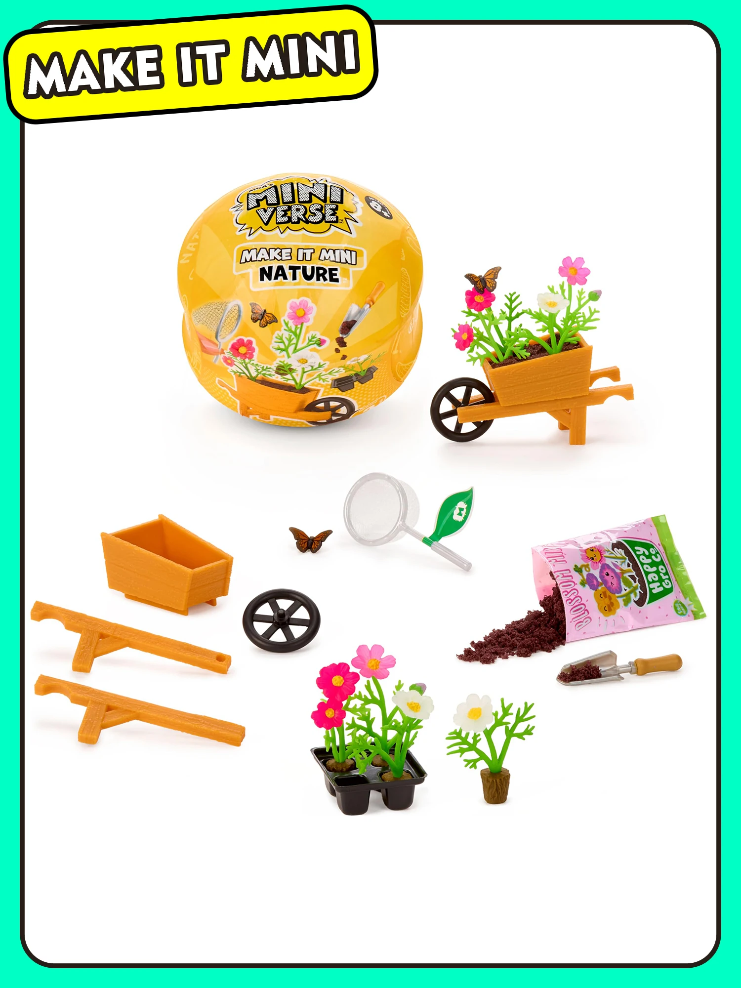 Party Games For Adults And Kids - MINI VERSE NATURE 3-я серия: мини-игрушки