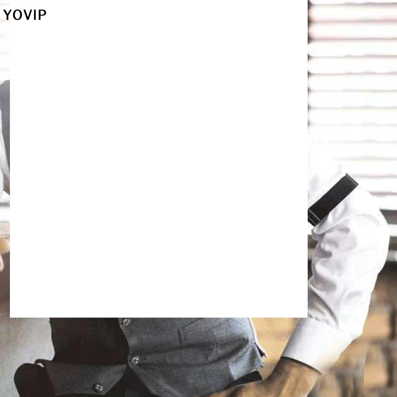 1 Pair Business Elastic Adjustable Shirt Sleeve Garter Strap Arm Band Sleeve Bracelet Anti-Slip Cuff Holder Armband Men Women