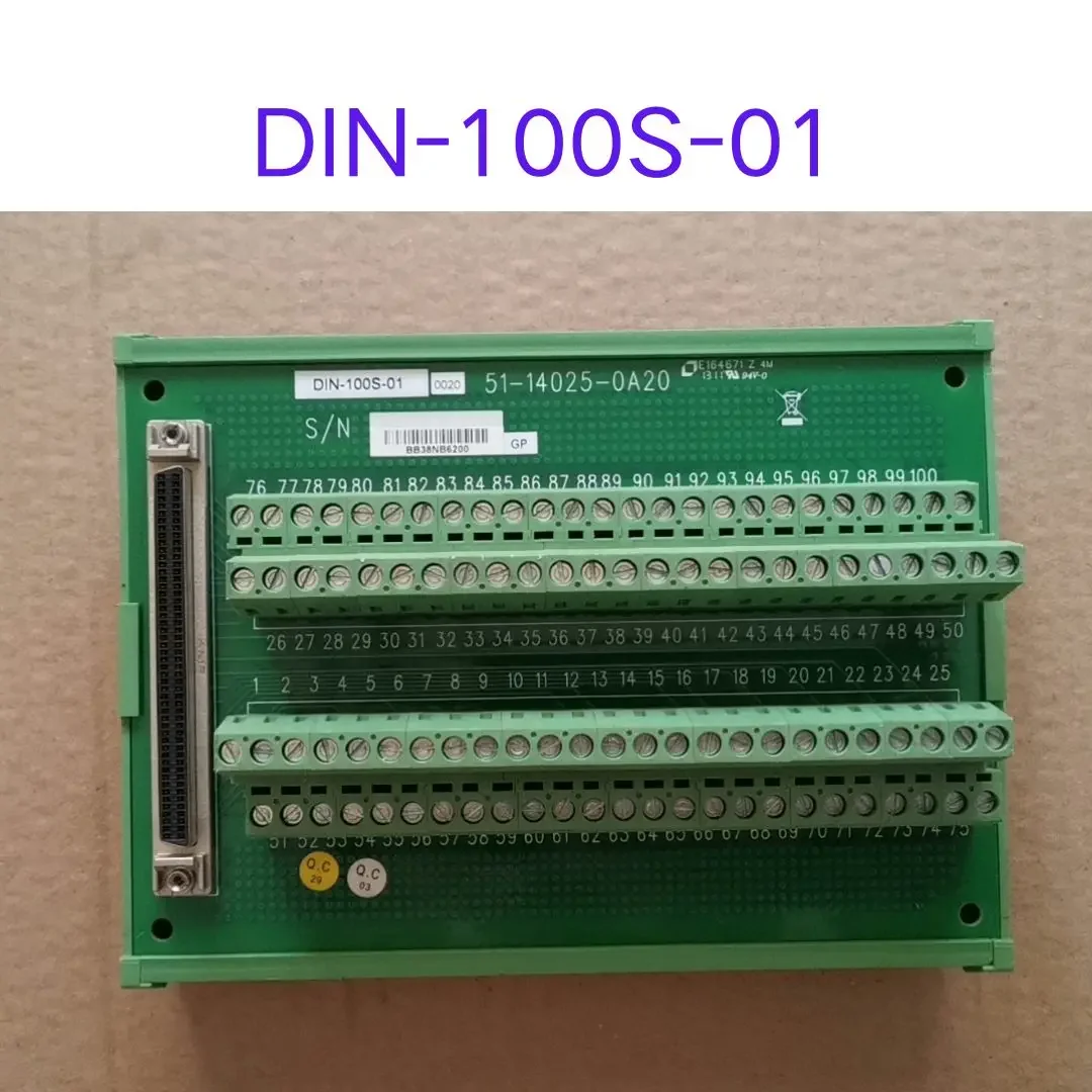 

Used DIN-100S-01 Terminal Block 51-14025-0A20 Test OK Fast shipping