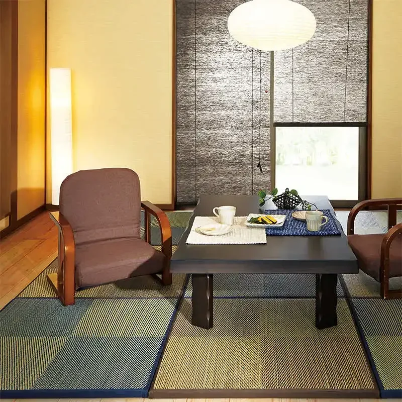 DIY Tatami Japanese Igusa Mattress Indigenous Unit MAT Traditional Asian Design Tatami Mat Flooring Panel Oriental Furniture Rug