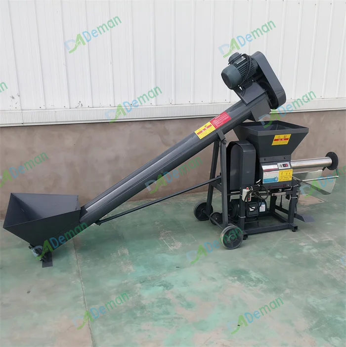 Factory Price Mushroom Compost Sawdust Bagging Machine Oyster Mushroom Substrate Bagger Spiral Propel Mushroom Bag Filler
