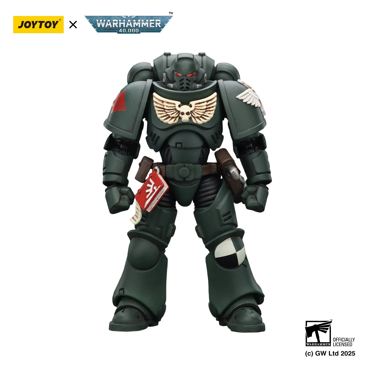 

JOYTOY Warhammer 40K 1/18 Action Figure Dark Angels Intercessors Brother Asharr Anime figures Toys Model