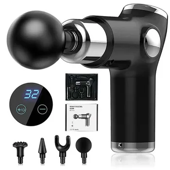 32/6 speed electric massage gun slimming body neck back foot leg shoulder massager muscle fascia gun fitness percussion massager