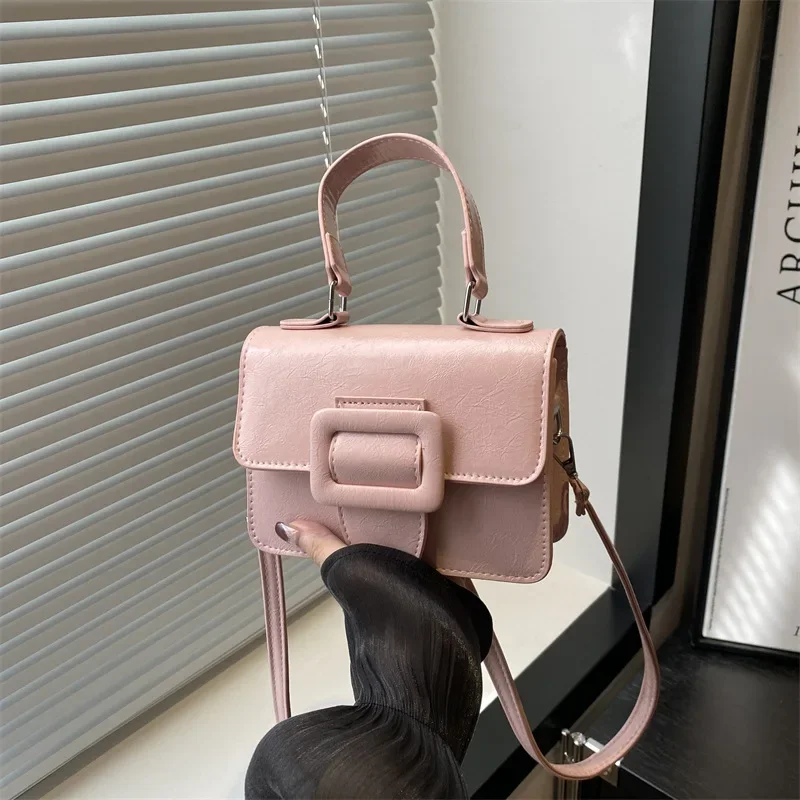 

High-end small bag women's fashion explosion portable small square bag popular versatile messenger bag