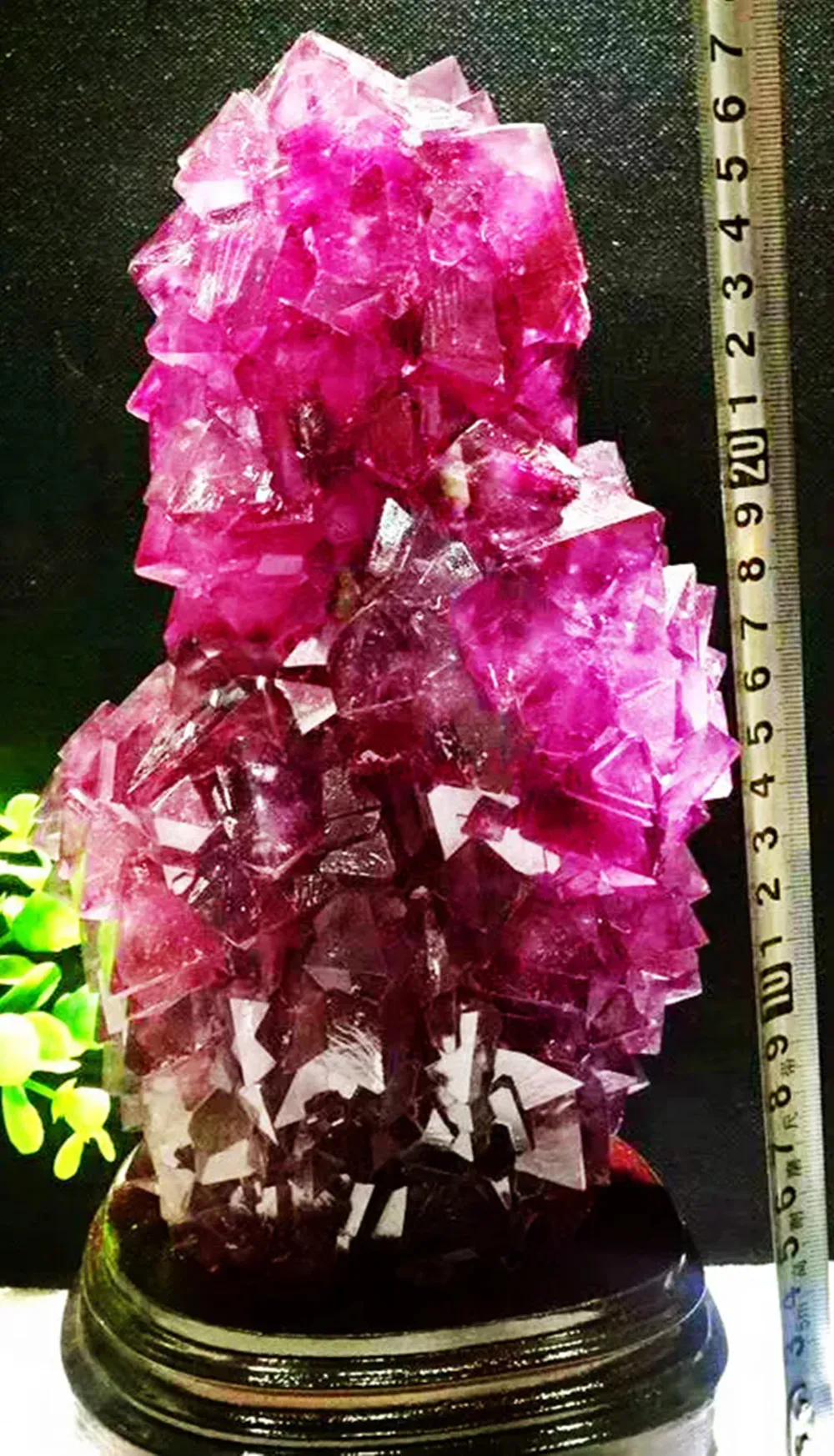 Imagem -06 - Brasil Ametista Artesanato Cristal Alum Violeta Cristal Cluster de Cristal Sintético 2642g