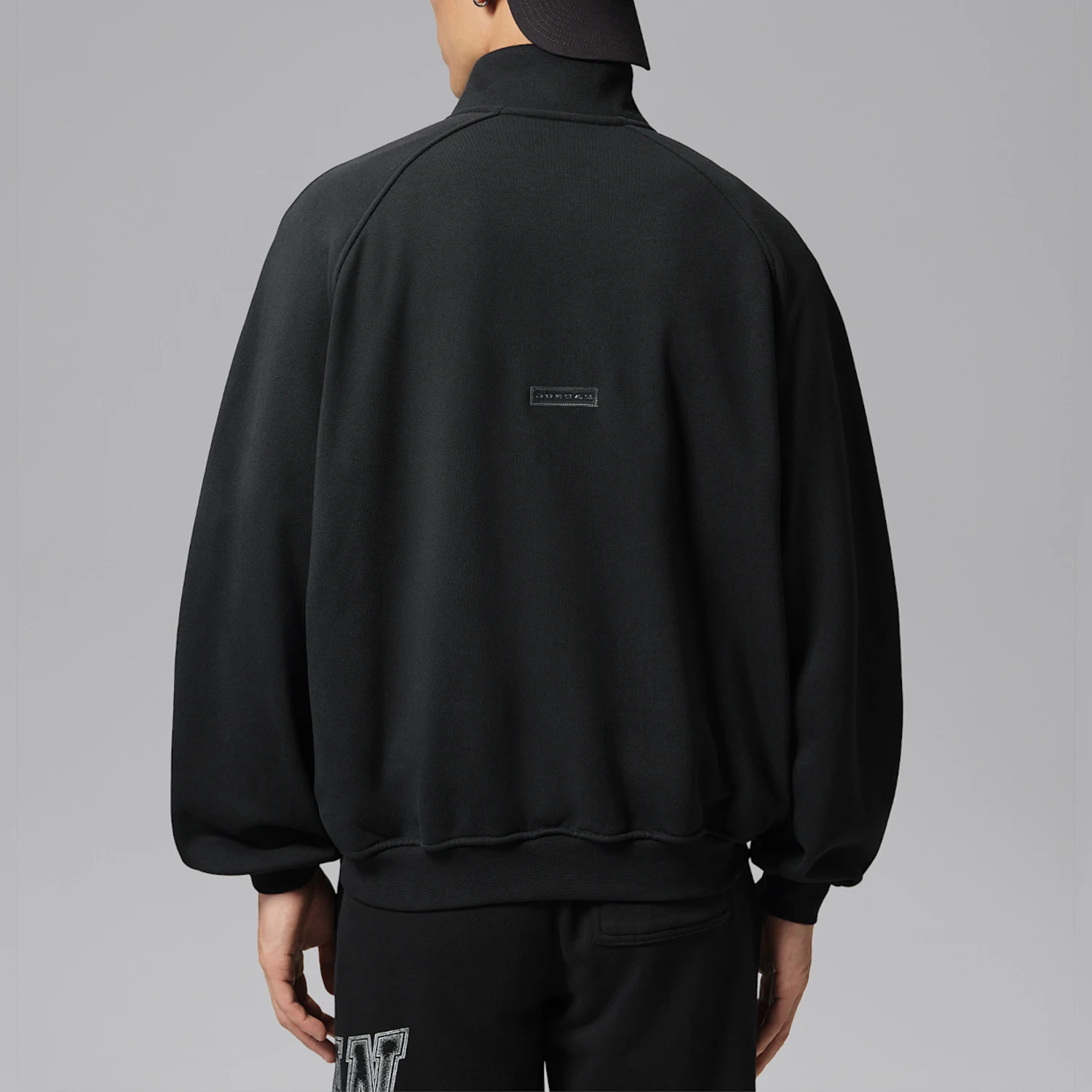 Nike genuine Jordan men's loose stand collar minimalist pullover hoodie IW6367-010