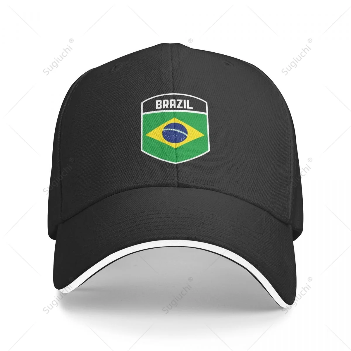 Multifunction Brazil Flag Shield Sandwich Baseball Cap Men Sports Casual Caps Golf Hat Fishing Outdoors