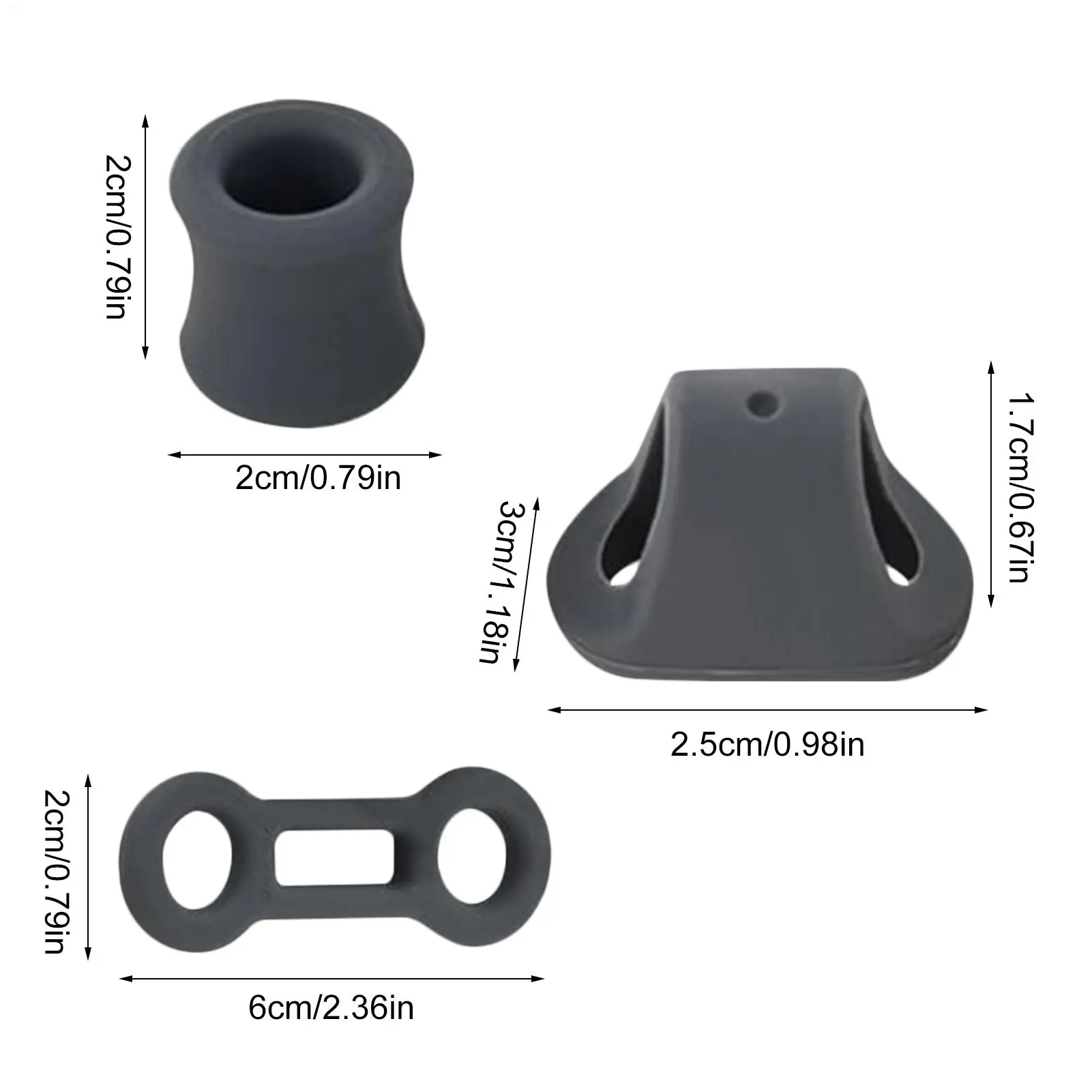 حلقة تسلق لتحديد المواقع من السيليكون شديدة التحمل، حلقات تسلق تحديد المواقع، أدوات قفل لـ Rappelling