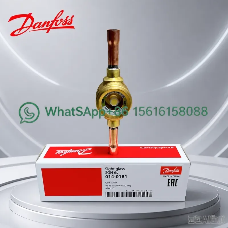 Original Danfoss SGN6S Refrigerant Sight Glass Mirror 014-0181  014-0185  014-0186  014-0187  014-0182 014-01830 014-10184