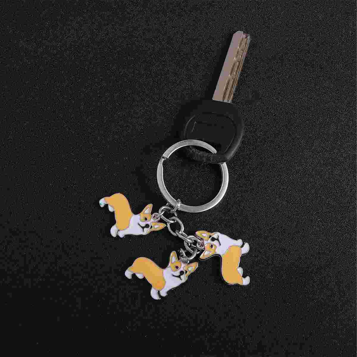 Metal Keychain Pendant Keyring Fob Keychains Car The Gift Fashion Tide Brand Creative