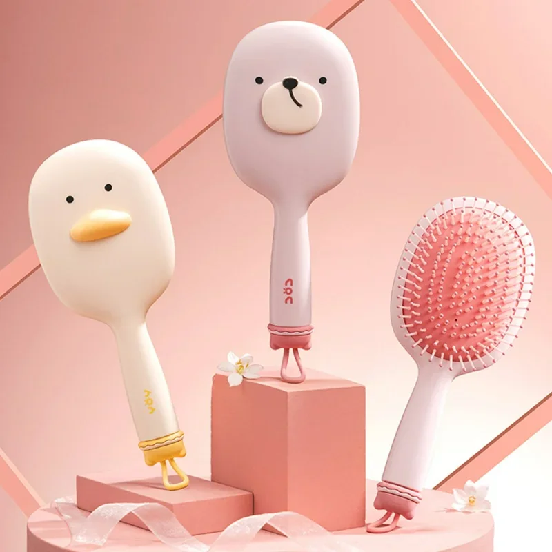 

Azip A-Zip Airbag Hair Brush Scalp Massage Air Cushion Pink 1pc Beauty Beauty Accessories Hair Accessories Comb/Brush