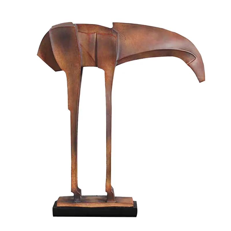 

Modern minimalist geometric kink ornament Trojan horse home living room abstract art wine cabinet desktop decoration