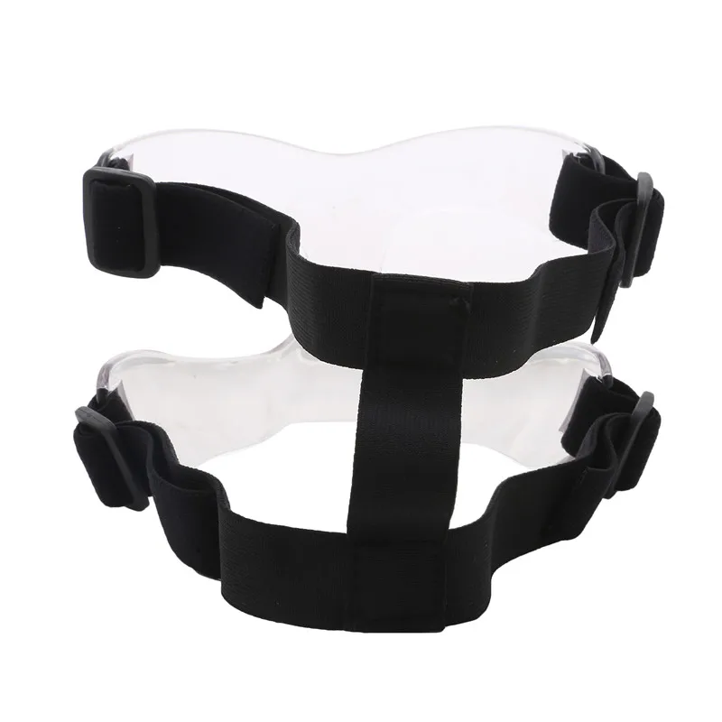 قناع رياضي واقي مع حزام مطاطي قابل للتعديل ، معدات مضادة للتصادم ، واقي للوجه ، خوذة الأنف ، التنس ، كرة السلة ، الحرس