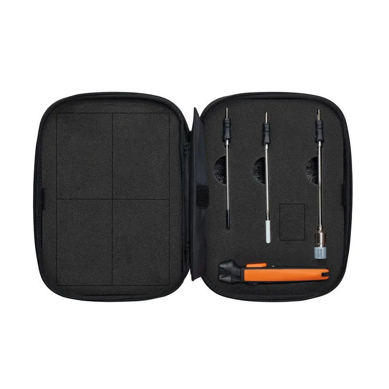 Testo 915i Temperature Instrument Kit Bluetooth Split  0563 5915 With 3 PCS Temperature Probes For Air Penetration Surface