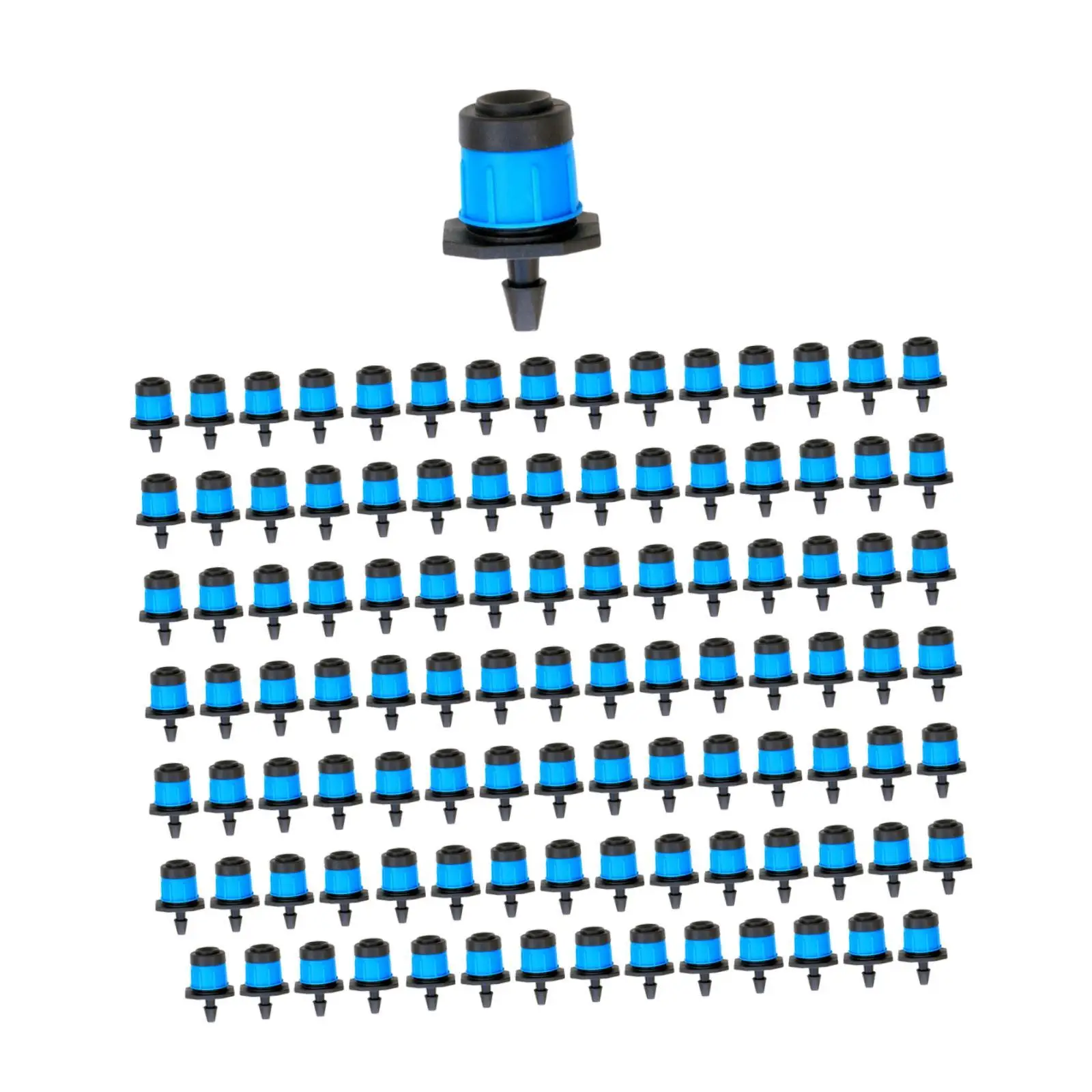 

100Pcs Adjustable Irrigation Drippers Drip Emitters for Yard Watering Lawn