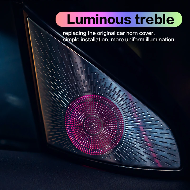 Car Styling Ambient Lamp Lights For Tesla Model 3/Model Y 2021-2023 Dragon Rainbow Laser Atmosphere Lamp Decorate Ambient Light