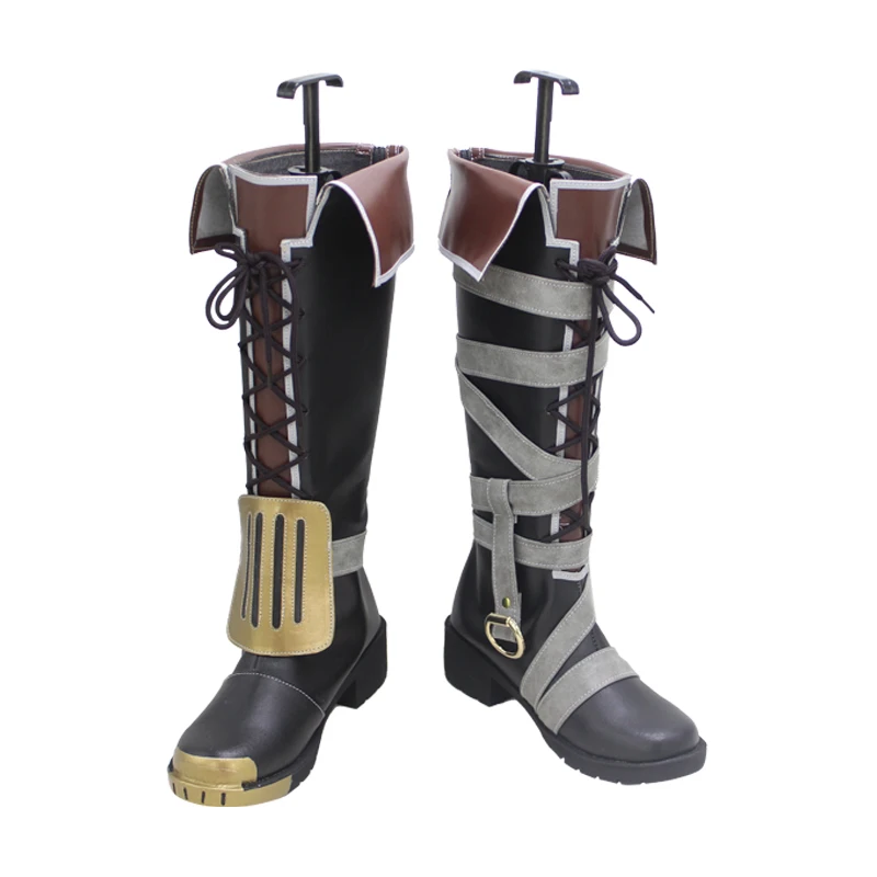 Zapatos de Cosplay LoL Arcane VI para hombres y mujeres, botas personalizadas, fiesta de Halloween, carnaval, juego de rol, accesorios, zapatos