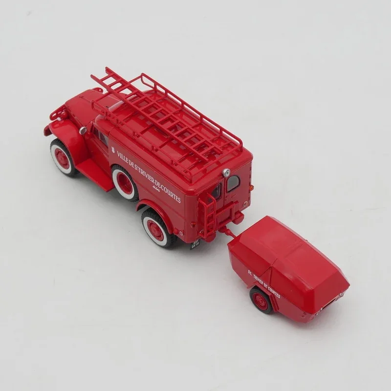 Diecast Ixo Escala 1:43 Dodge WC54 Motor de Bombeiro Francês Liga Modelo de Carro Brinquedo Colecionável Presente Exibição de Lembrança