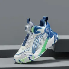 

Four Seasons 2026 Wear-Resistant Children's Running Shoes Basketball Shoes for Boys And Girls Middle And Large Children's Shoes