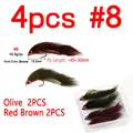 4PCS Sz 8 MIX