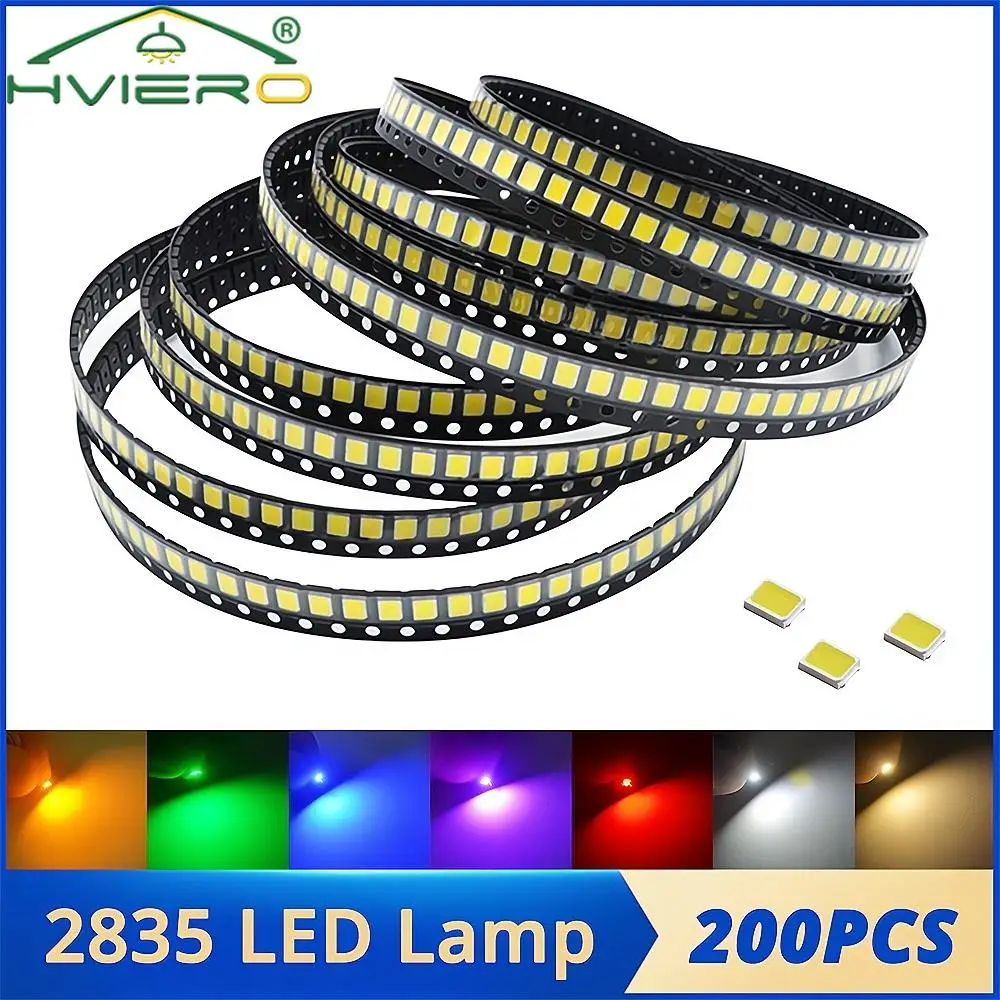 

1000Pcs 2835 SMD Chip LED Bright Light 0.2W High Emitting Diode Luminous Flux Patch Indoor Home DIY Decoration Wall Ceiling Lamp